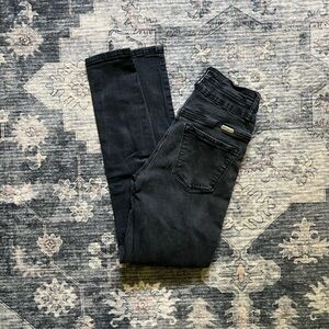 Kancan black wash skinny jeans